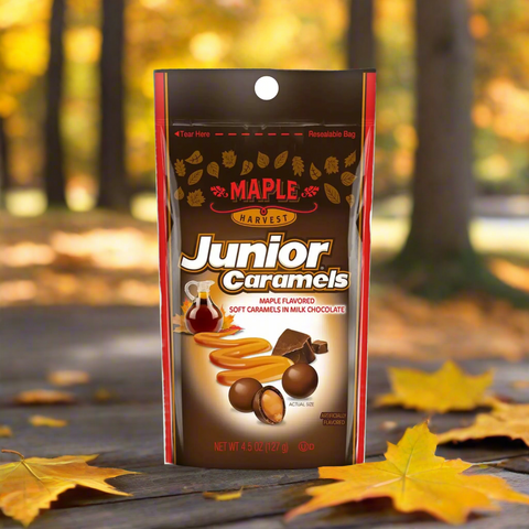 Jr. Caramels Harvest (Maple 127g Bag)