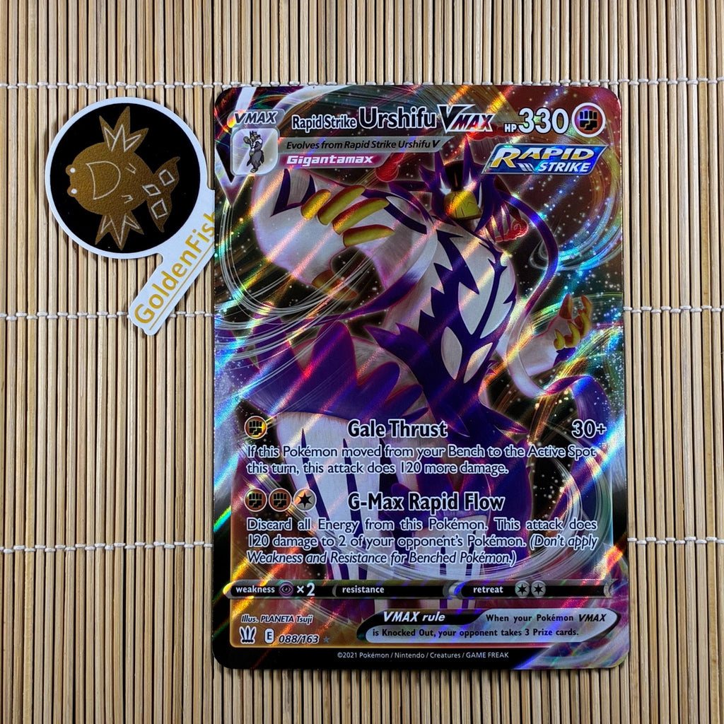Rapid Strike Urshifu VMAX (088/163) (Oversize Card) Rapid Strike Urshifu VMAX (088/163) (Oversize Card)