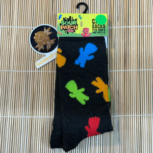 Sour Patch Kids Crew Socks (Fits Men's Shoe Size 6-12)