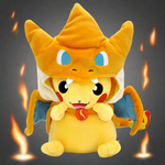 Cosplay Charizard Y Pikachu Plush