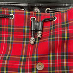Banned Alternative Plaid Backpack