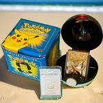 Vintage Pokémon Pikachu 23K Gold-Plated Card – Burger King Promo (1999) (Blue Box)