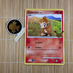Chimchar LV.8 76/130 (Oversize Card) (Moderately Played)