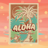 Aloha Alolan Exeggutor Sleeves 65ct (Pokémon Worlds Hawaii 2024)