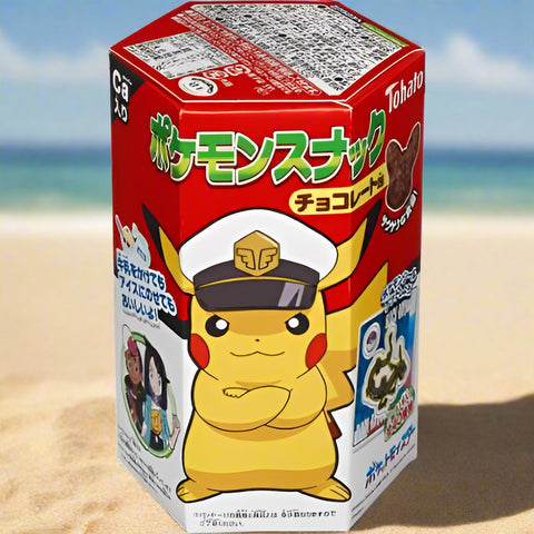 Tohato - Pokemon Snack with Collectable Sticker (Chocolate 23g)