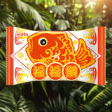 Meito Puko Puku Taiyaki Chocolate Fish Cookie Red (1 Pcs)