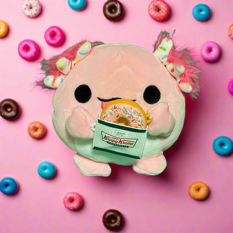 Krispy Kream Axolotl Plush