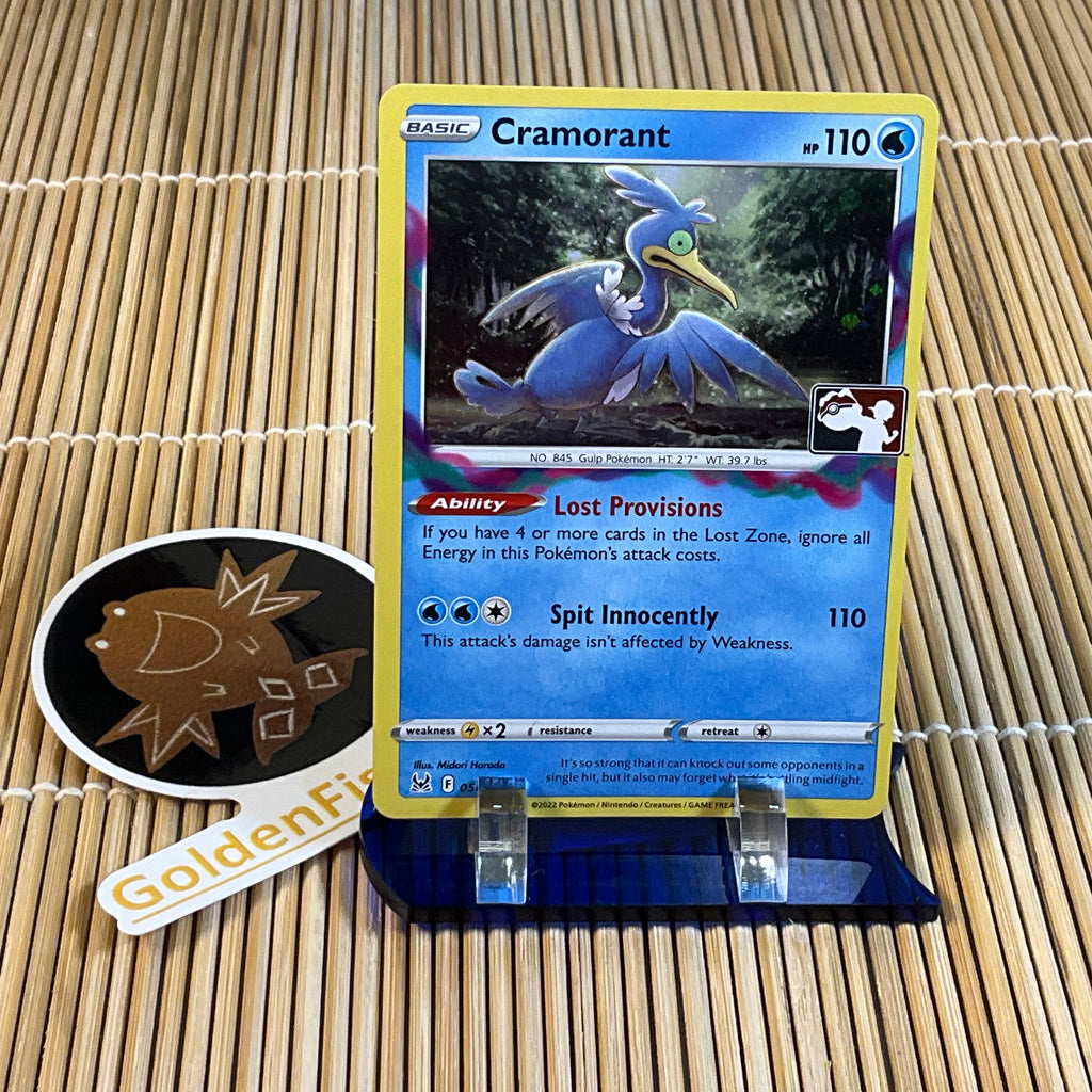 Cramorant (050/196) (Pokemon League Stamp) GoldenFishGames Cramorant (050/196) (Pokemon League Stamp) GoldenFishGames