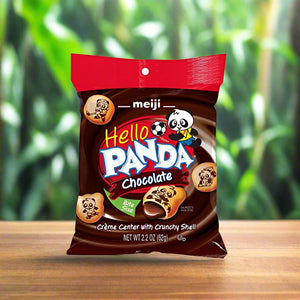 Meiji Hello Panda Cookies (Chocolate, 2.2oz Bag)