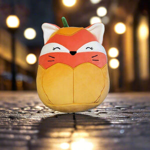 Squishmallow (4” Fifi the Fox w/ Pumpkin)