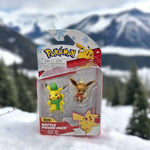 Pokémon: Battle Figure 2-Pack! (Holiday Pikachu and Eevee)