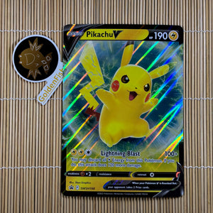 Pikachu V SWSH198 (Oversize Card)