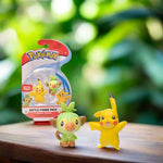 Pokémon: Battle Figure 2-Pack! (Pikachu and Grookey)