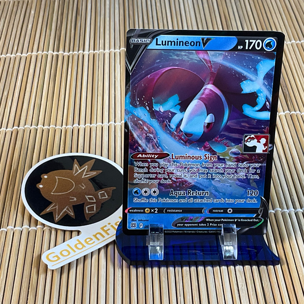 Lumineon V (040/172) (Pokemon League Stamp) Lumineon V (040/172) (Pokemon League Stamp)