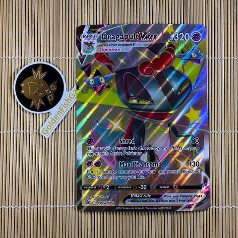 Shiny Dragapult VMAX SWSH097 (Oversize Card)
