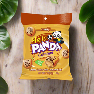 Meiji Hello Panda Cookies (Caramel, 2.2oz Bag)