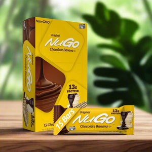 NuGo - Nutrition Bar (Chocolate Banana, One 50g Bar)