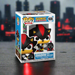 Shadow from Sonic The Hedgehog With Dark Chao Games Funko Pop