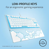Razer Ornata v3 Tenkeyless Compact Low Profile Gaming Keyboard - Hello Kitty Cinnamoroll
