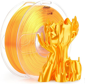 Amolen: PLA Metal 1.75mm, 1KG/2.2LB (Gold)