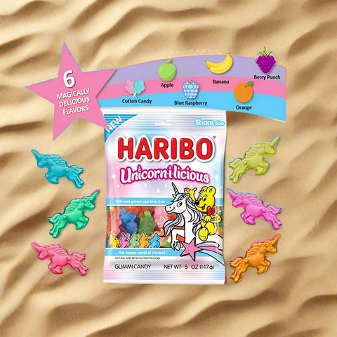 Haribo - Unicorn-i-licious Gummies (5oz Bag)