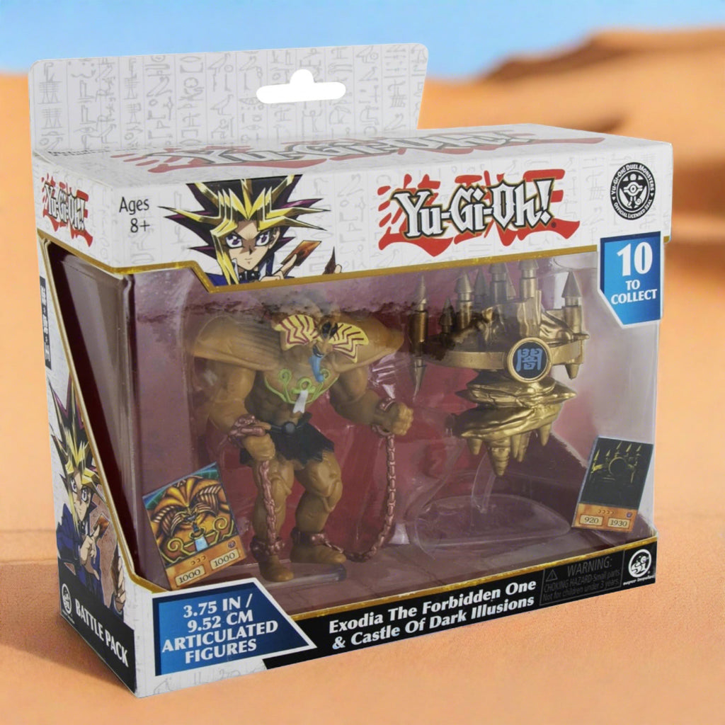 Yu-Gi-Oh! 3.75 2 Figure Battle Pack (Exodia The Forbidden One & Castl GoldenFishGames Yu-Gi-Oh! 3.75 2 Figure Battle Pack (Exodia The Forbidden One & Castl GoldenFishGames