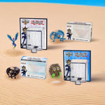 World's Smallest Yu-Gi-Oh! 1.25” Micro Figures (Red Eyes Black Dragon + Card Sticker)