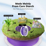 Amolen: PLA Dual-Color Silk 1.75mm, 1KG/2.2LB (Peach/Orange)