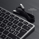 Satechi - Slim X1 Bluetooth Blacklit Keyboard