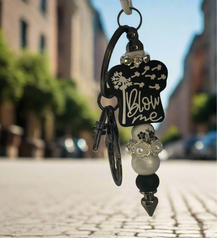Blow Me Self Defense  Keychains