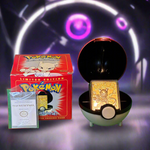 Vintage Pokémon Mewtwo 23K Gold-Plated Card – Burger King Promo (1999) (Red Box)