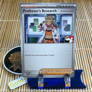 Professor's Research (Sada) (190/198) (Pokemon League Stamp)