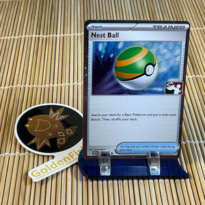 Nest Ball (181/198) (Pokemon League Stamp)