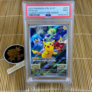 Pikachu (Scarlet & Violet Pre-Order Promo) (PSA 9)