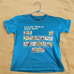 Super Mario Periodic Table Shirt