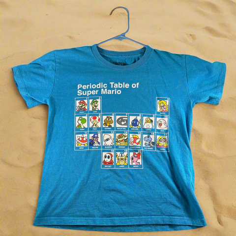 Super Mario Periodic Table Shirt