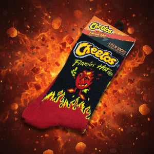 Food Crew Socks (Flamin Hot Cheetos)
