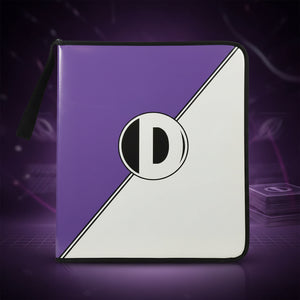Pre-Owned 9-Pocket 3-Ring Binder with Pages (Purple)
