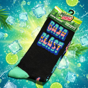 Food Crew Socks (Mountain Dew Baja Blast)