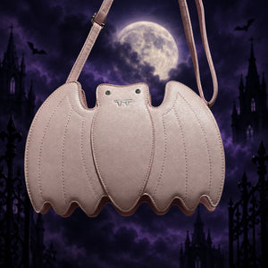 Gothic Halloween Creative Bat Crossbody Bag (Large)