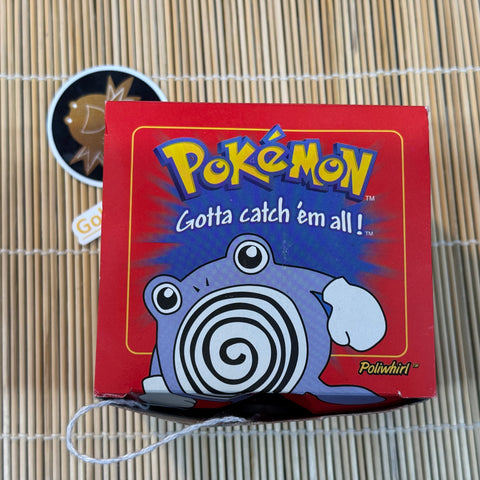 Vintage Pokémon Poliwhirl 23K Gold-Plated Card – Burger King Promo (1999) (Red Box)
