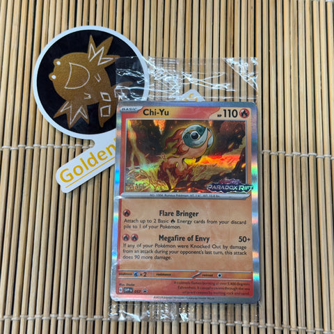 Pokemon TCG: Paradox Rift Prerelease Staff Card Pack (One 4-Card Pack)