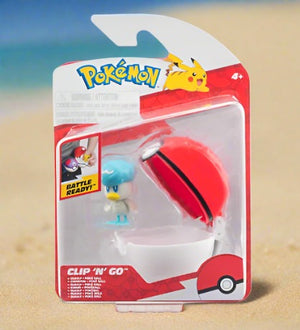 Pokémon: Clip'N'Go Toy + Pokeball! (Quaxly)