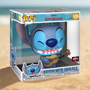 Funko Pop Lilo & Stitch (Stitch with Ukulele Jumbo 1419 Jumbo Target Exclusive)