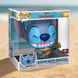 Funko Pop! Jumbo: Stitch - con ukele - Disney: Lilo & Stitch - Figura de vinilo coleccionable - Idea de regalo - Mercancía oficial - Juguetes para niños y adultos Funko Pop! Jumbo: Stitch - con ukele - Disney: Lilo & Stitch - Figura de vinilo coleccionable - Idea de regalo - Mercancía oficial - Juguetes para niños y adultos