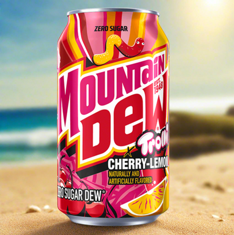 Mountain Dew - Zero Sugar Trolli 12oz(Cherry-Lemon)