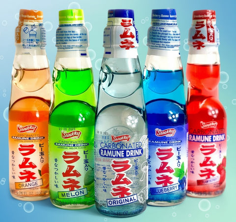 Shirakiku - Ramune Carbonated Drink (Assorted Flavors 6.76oz)