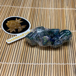 Dice Set (7 Pcs. Resin - Blue/Green Swirl)