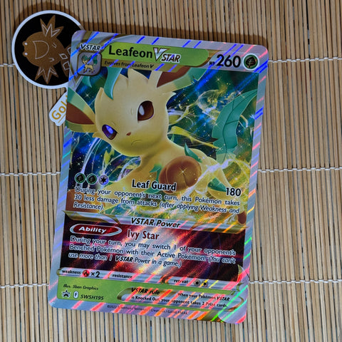 Leafeon Vstar (SWSH195) (Oversize Card)