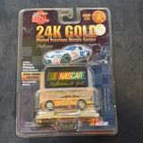 Racing Champions 24K Gold Plated Precious Metals Series – NASCAR Reflections in Gold #7 Jim Sauter Ford Taurus (Issue #86)
